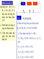 tiết 5- Đoạn mạch song song