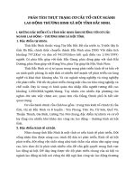 PHÂN TÍCH THỰC TRẠNG CƠ CẤU TỔ CHỨC NGÀNH LAO ĐỘNG THƯƠNG BINH XÃ HỘI TỈNH BẮC NINH