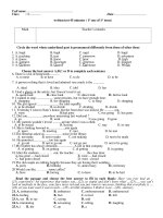 Test 45 mins No1-G11