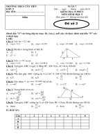 KT 15'''' - TUAN 7 (HINH HOC 9) DE 2