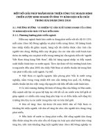 MỘT SỐ GIẢI PHÁP NHẰM HOÀN THIỆN CÔNG TÁC HOẠCH ĐỊNH CHIẾN LƯỢC KINH DOANH Ở CÔNG TY BÁNH KẸO HẢI CHÂU TRONG GIAI ĐOẠN 2005 2010