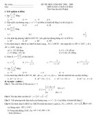 ĐỀ THI HỌC KÌ II lop 10phocap(09-10)