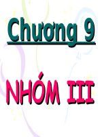 cac nguyen to thuoc nhom 3