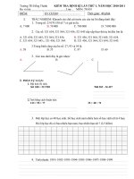 De KTĐK GKI 2010-2011