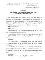 Kế hoạch PC dịch cúm A/ H1N1