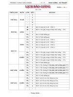 Môn THỦ CÔNG - KĨ THUẬT Tháng 01