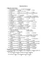 Đề kiểm tra tiếng anh lớp 12, đề số 33