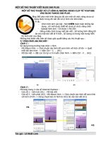 Xử lý một số trở ngại trong blog Yahoo 360 plus