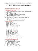 Ph­ương pháp giải Toán Chia Hết