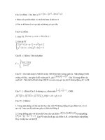 đề thi thử đại học của Hà Nội