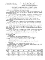 giải pháp nâng cao chat lượng bo mon to tu nhien