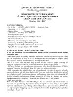 BAO CAO THANH TICH 2006-2007