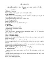 giáo án TD 9 1-18 2009