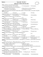 Kiem tra 15 phut K12 (THPT Vinh Xuong)