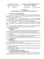 KẾ HOẠCH THCS 2009 - 2010 CỦA  PGD HOÀI ĐỨC