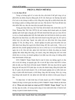 Phân tích tình hình tài chính tại HTX TM&DV thuận thành 