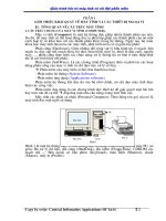 Giáo trình Bào trì máy tính cũ - Tài viết tay tay