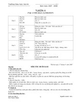 Giáo án lớp 2(Tuần 4)
