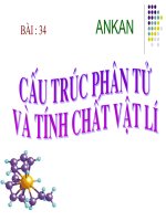 ankancau truc phan tu va tinh chat vat li