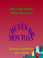 Chuyên đề toán 8