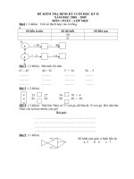 Đề thi tham khao CKII