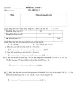 kiem tra 15 phut - hinh hoc