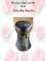 Trống đồng Đông Sơn