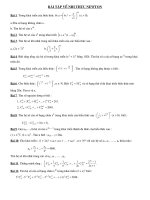 BÀI TẬP VỀ NHỊ THỨC NEWTON_GOOD