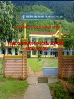 Phân tích biểu đồ nhiệt độ lượng mưa