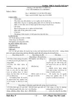 giáo án sinh học 9 hoàn chỉnh