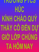 Bài 12; Cơ chế xác định giới tính