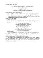 Một số đề thi GVDG cấp huyện