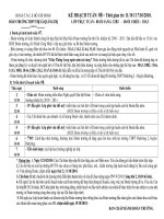 KẾ HOẠCH TUẦN 08