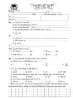 Đề thi Giữa kì I - Toán 5 (89)