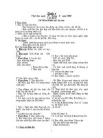 GIÁO ÁN LỚP 4 ĐẦY ĐỦ TUẦN 1 ĐẾN 15