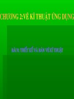 THIẾT KẾ VÀ BẢN VẼ KỸ THUẬT
