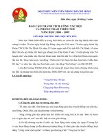 BC công tác Đội