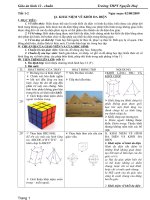 Khái niệm khối đa diện