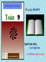 Tiet 21. Ham so bac nhat