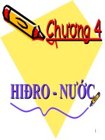 hidro va nuoc