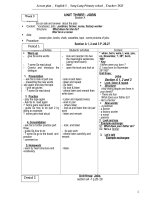 giao an tieng anh 5 unit 3