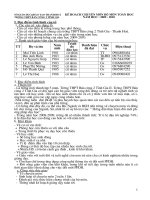 kế hoạch môn toán đầu năm và kế hoạch cá nhân 2009