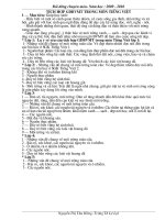 Tích hợp BVMT trong môn Tiếng Việt