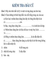 Giáo án 12_ Ch.5 Tính chất củaKim loại