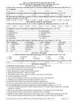 Đáp án vào Phan Bội Châu