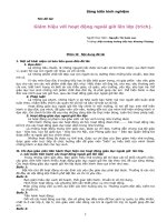 SKKN - BGH với hoạt động NGLL bậc Tiểu học (Năm học 2002 - 2003)