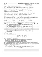 De kiem tra toan 9 ky I