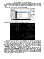 BÀI 10 - TÌM HIỂU CÁC NÉT VẼ CƠ BẢN