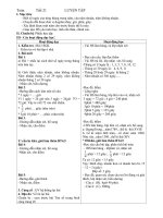 Toán 4 tuần 5 (Chuẩn KTKN)