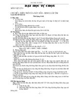 giao an tu chon ly 9 phan dien